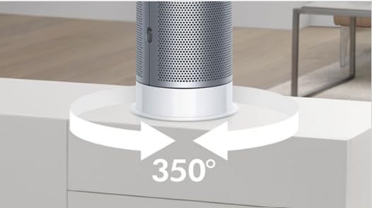 Dyson PurePure Hot + Cool Air Purifier, Heater + Fan - HEPA Air Filter HP04 385933-02 (Renewed)