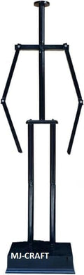 Medieval Wooden Armor Display Stand Knight Medieval Times Costume Display Stand Full Size Black
