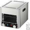 1700W Smokeless Indoor Grill - Stainless Steel Electric Steak Broiler with 10-Tier Adjustable Rack & 10 Grilling Slots - Versatile Countertop BBQ Oven for Family Cooking