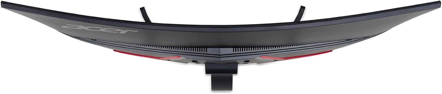 acer Nitro 31.5 Inch WQHD 2560 x 1440 1500R Curved Gaming Monitor | AMD FreeSync | Up to 180Hz Refresh | 1ms (VRB) | Tilt | One Display Port 1.4 & Two HDMI 2.0 | EDA323QU S3bmiiphx (Renewed)