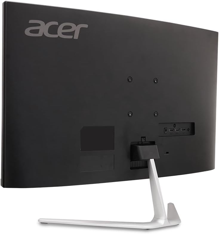 acer Nitro 27' WQHD 2560 x 1440 1500R Curved PC Gaming Monitor | AMD FreeSync Premium | 180Hz Refresh | 1ms VRB | VESA Mountable | HDR10 | 1 x Display Port 1.2 & 2 x HDMI 2.0 | EDA270U Pbmiipx