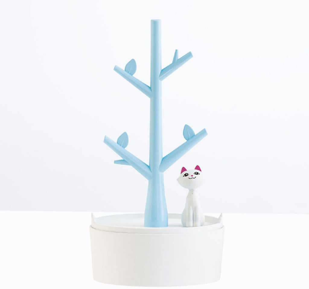 2pcs Display Racks Jewelry Rack Stand Display Jewelry Holder Stand Jewlery Jewelry Organizer Stand Ornament Display Stand Necklace Holder Earring Pearlescent Storage Rack (Bluex2pcs 10*