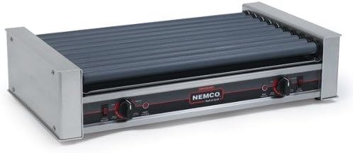 NEMCO ROLLER GRILL, 36 HOT DOGS, GRIPSIT Model 8036SX