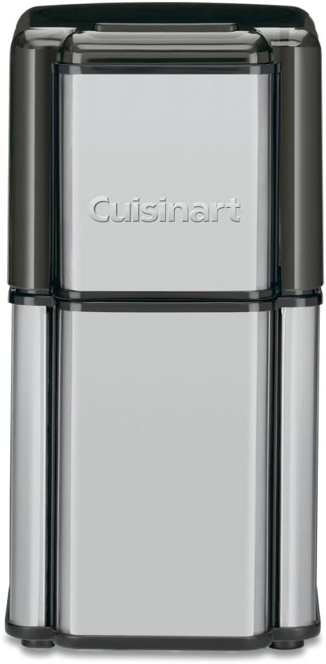 Cuisinart Coffee Maker, 14-Cup Glass Carafe, Fully Automatic for Brew Strength Control & 1-4 Cup Setting, Stainless Steel, DCC-3200P1 & DCG-12BC Grind Central Coffee Grinder, Blade, Silver