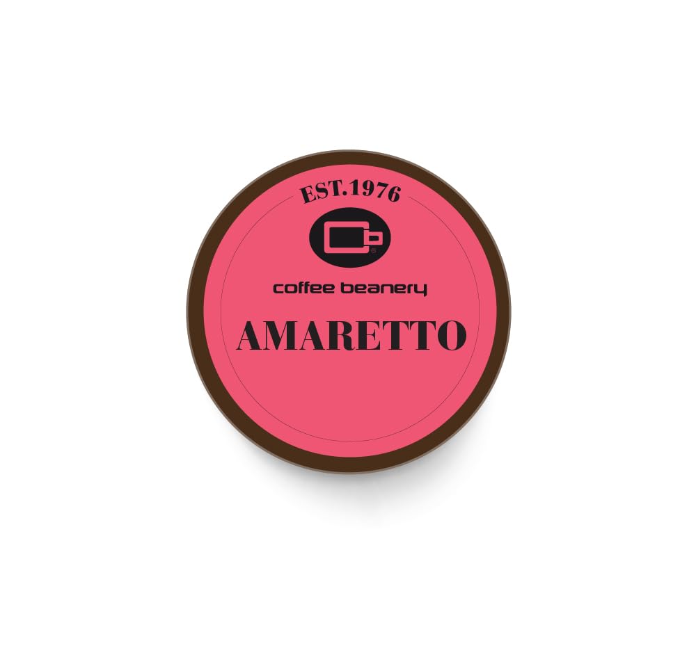 Amaretto Coffee Pods by Coffee Beanery | 96ct Bulk Medium Roast Arbica Coffee
