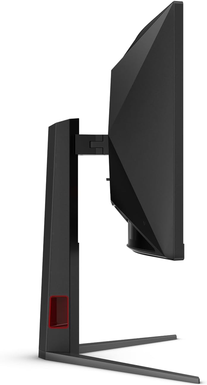 AOC CU34G4H 34 inch Curved Ultrawide Gaming Monitor, WQHD 3440x1440, 200Hz DisplayPort / 100Hz HDMI, 0.3ms MPRT, 1500R VA Panel, Adaptive-Sync, HDR Ready, DisplayPort 1.4, HDMI 2.0
