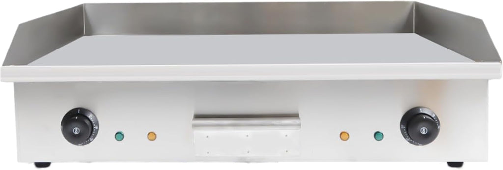 Electric Griddle, Electric Flat Top Griddle Non-Stick Teppanyaki Grill For Stir-Fry Omelets Pizza Pancakes Bacon, Adjustable Thermostatic Control 110V 4400W 29'