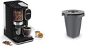 Cuisinart Single Serve Coffee Maker + Reusable Filter Cup, 48 oz Reservoir, Conical Burr Grinder