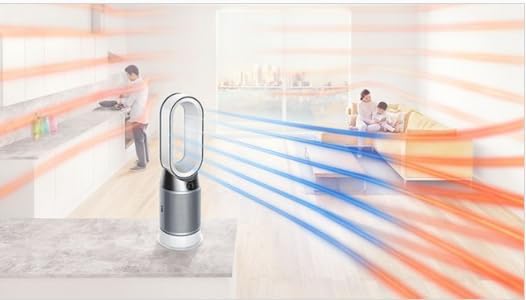 Dyson PurePure Hot + Cool Air Purifier, Heater + Fan - HEPA Air Filter HP04 385933-02 (Renewed)