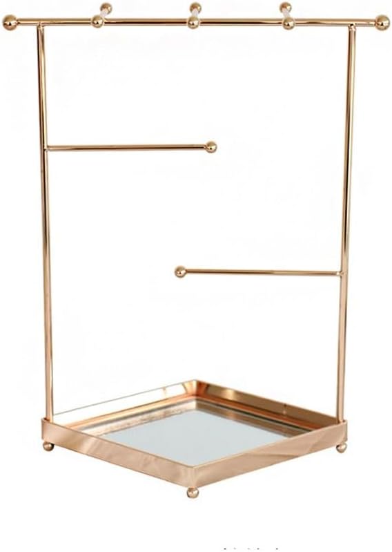 Jewelry Stand,Jewelry Organizer, Jewelry Storage Jewelry Display Rack Tray Ornament Ring Earrings Necklace Shelf Display Counter Storage Rack Jewelry Storage Rack Jewelry Display Stand
