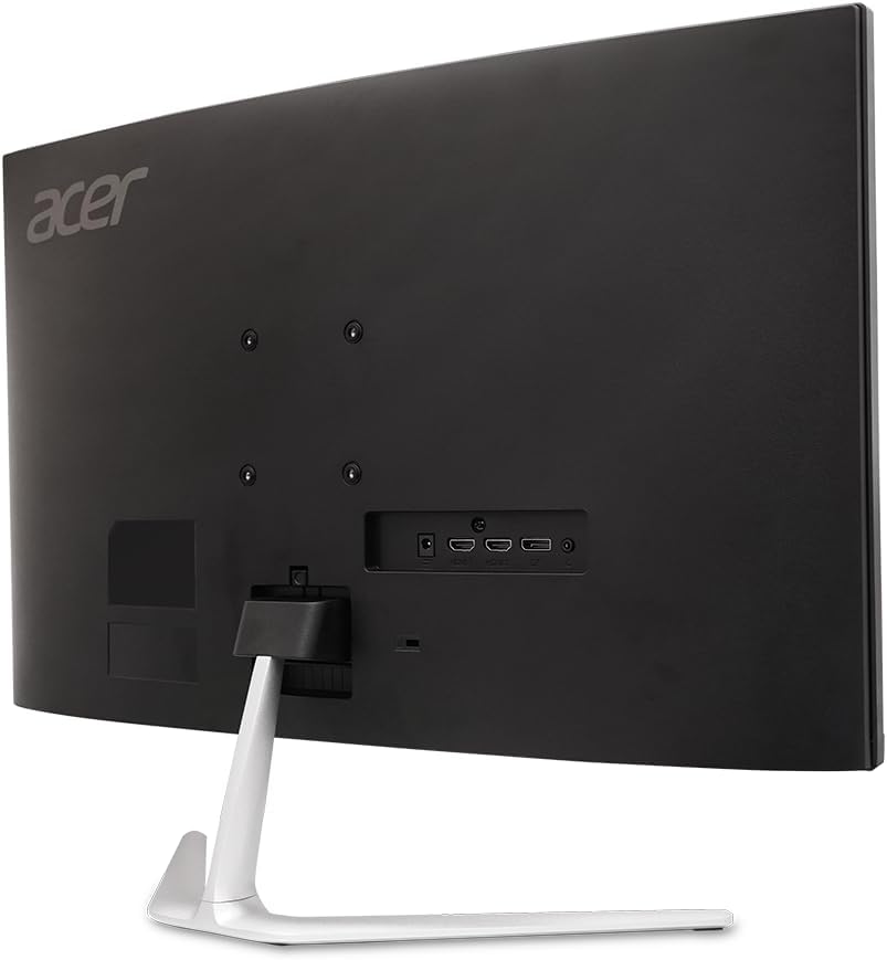 acer Nitro 27' WQHD 2560 x 1440 1500R Curved PC Gaming Monitor | AMD FreeSync Premium | 180Hz Refresh | 1ms VRB | VESA Mountable | HDR10 | 1 x Display Port 1.2 & 2 x HDMI 2.0 | EDA270U Pbmiipx