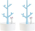 2pcs Display Racks Jewelry Rack Stand Display Jewelry Holder Stand Jewlery Jewelry Organizer Stand Ornament Display Stand Necklace Holder Earring Pearlescent Storage Rack (Bluex2pcs 10*