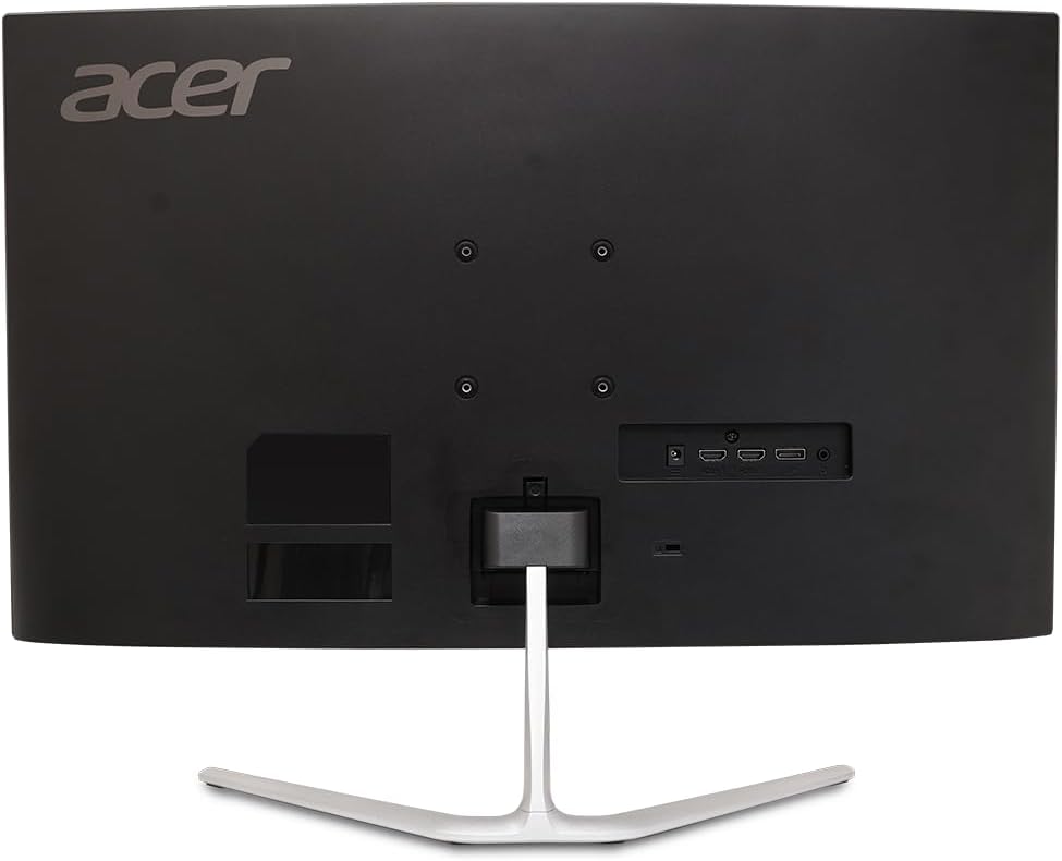 acer Nitro 27' WQHD 2560 x 1440 1500R Curved PC Gaming Monitor | AMD FreeSync Premium | 180Hz Refresh | 1ms VRB | VESA Mountable | HDR10 | 1 x Display Port 1.2 & 2 x HDMI 2.0 | EDA270U Pbmiipx