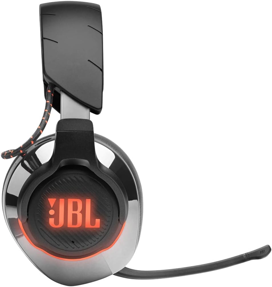 JBL Quantum 810 Wireless - Wireless over-ear performance gaming headset with Active Noise Cancelling and Bluetooth, 43 hours of battery life, Hi-Res 50mm drivers (Black)