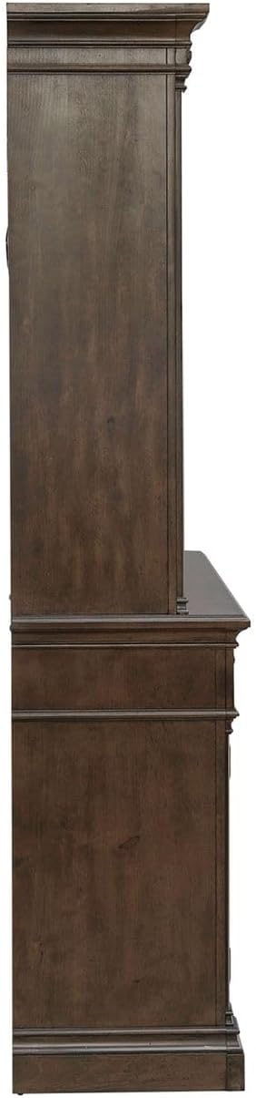 Liberty Furniture Arden Road Dining Room Hutch & Buffet - Satin Cherry