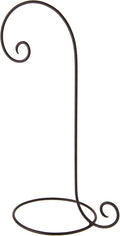 Bard's Wrought Iron Black Ornament Stand, 18' H x 7.5' W x 10.25' D, Pack of 10