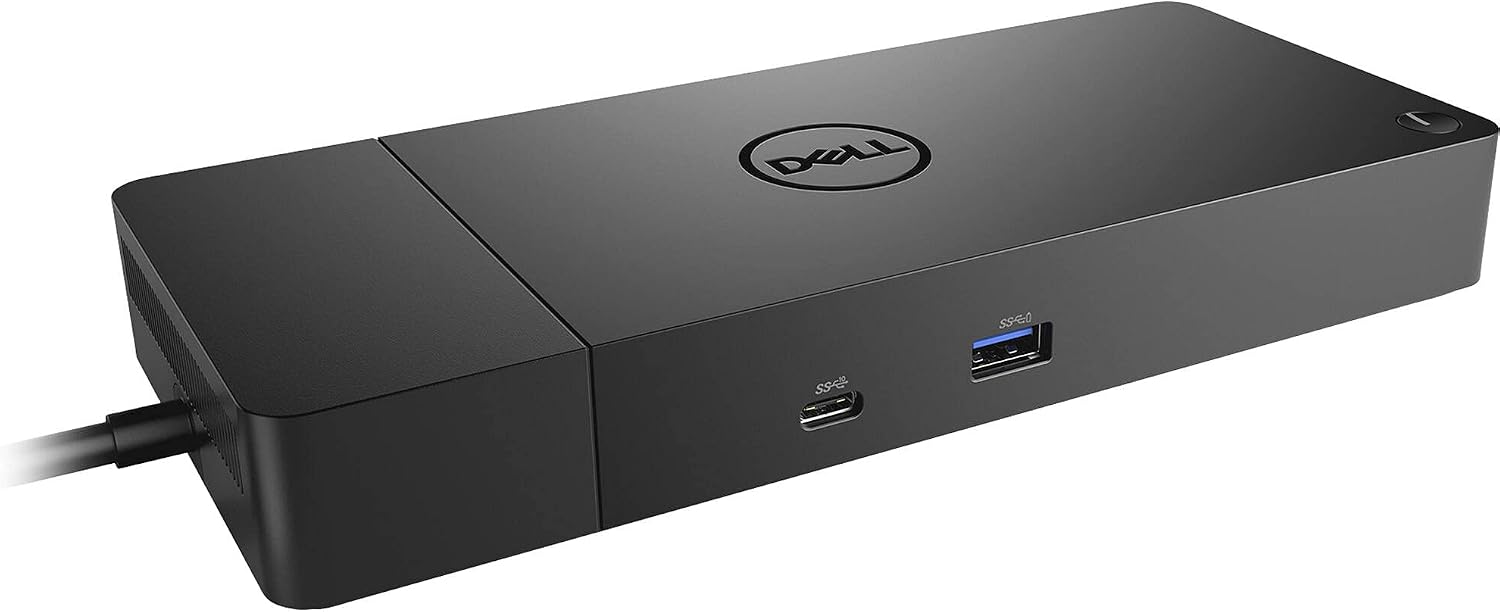 Dell WD19DCS WD19 DCS Performance Docking Station with Up to 210W Power Supply, Dock + ZoomSpeed HDMI Cable + 2 x ZoomSpeed DisplayPort Cables + Starter Bundle