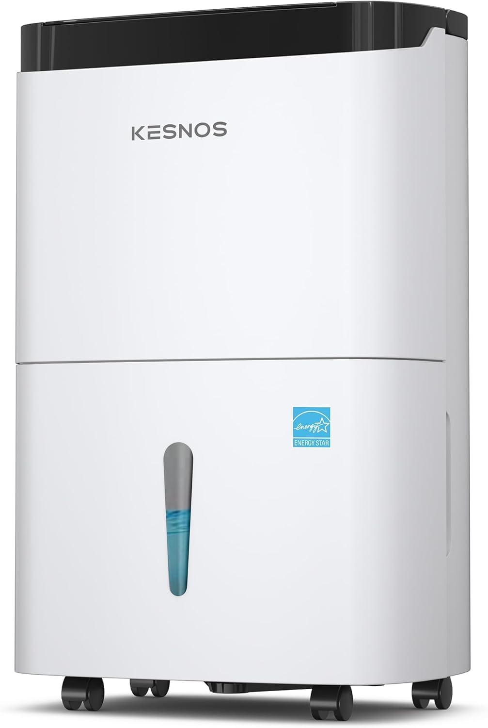 Kesnos 80 Pints 2025 Energy Star Dehumidifier for Home & Basement with Drain Hose, Ideal for Large Spaces up to 5,500 Sq. Ft., Featuring Auto Defrost & Self-Drying Function