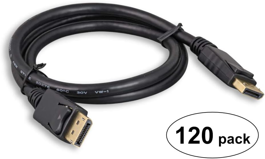Cablelera DisplayPort Cable 3ft 120packs