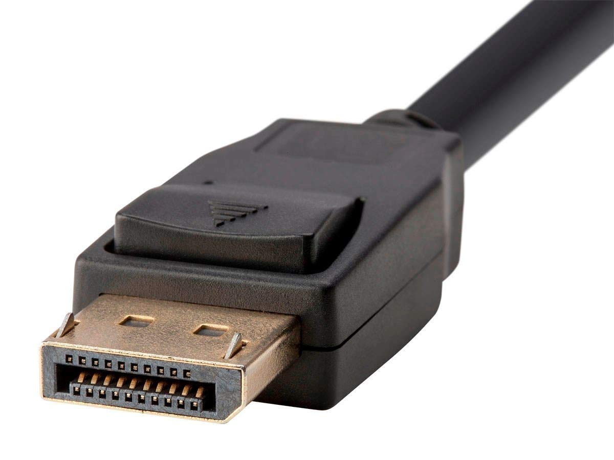 Monoprice DisplayPort 1.2a Cable - 10-Pack, Up to 4K (3840x2160p) 3D Video, High Bit Rate 2 (HBR2) 21.6 Gbps, 10 Feet, Black - Select Series