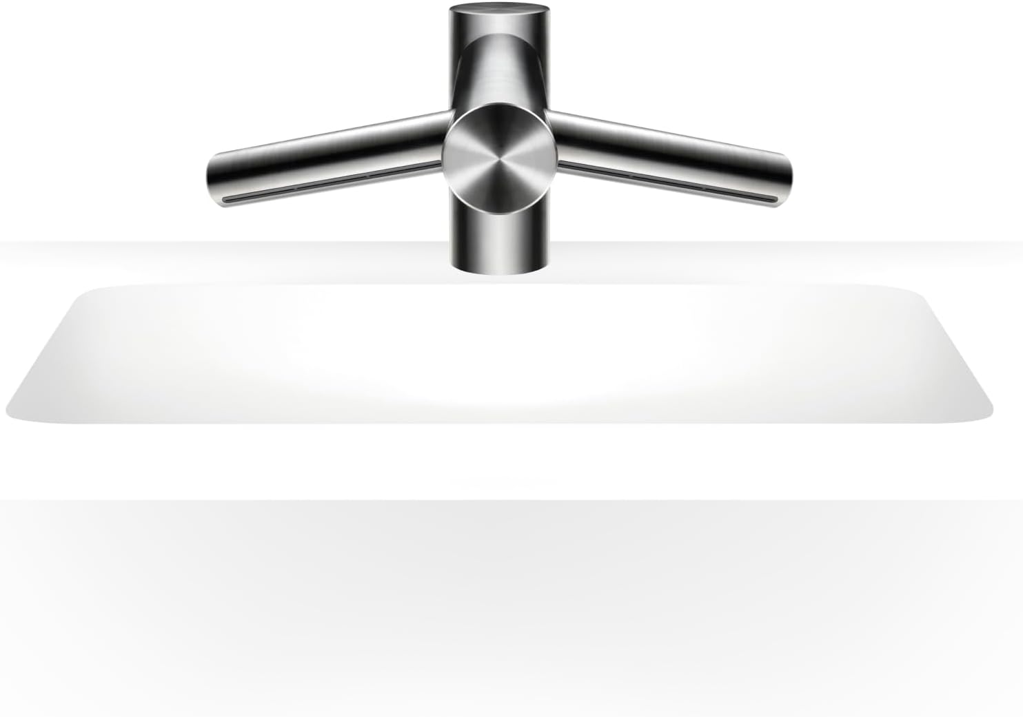 Dyson Airblade Wash+Dry Hand Dryer Short 120V, Stainless Steel – HEPA Filter, Energy Efficient, Fast Drying