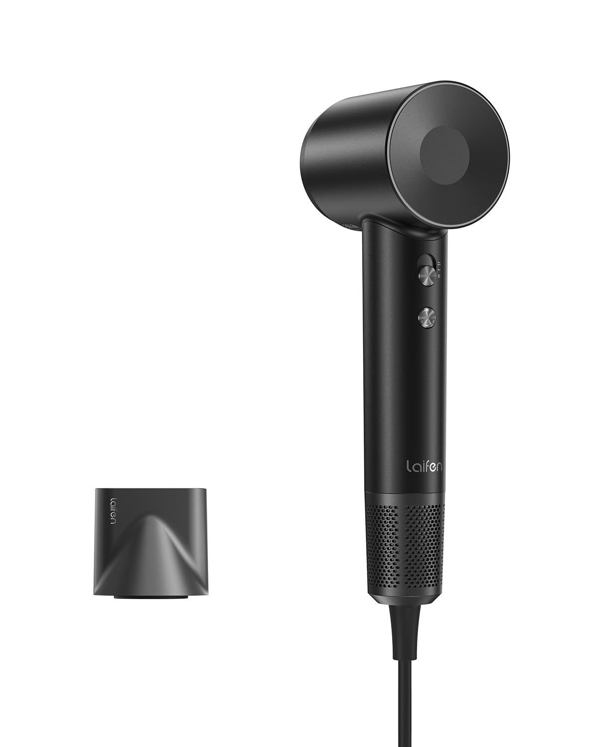 Laifen Swift Hair Dryer, High Speed 200M Ionic Blow Dryer with 110, 000 RPM Brushless Motor for Fast Drying, Low Noise, Hairdryer with Magnetic Nozzle, HD500