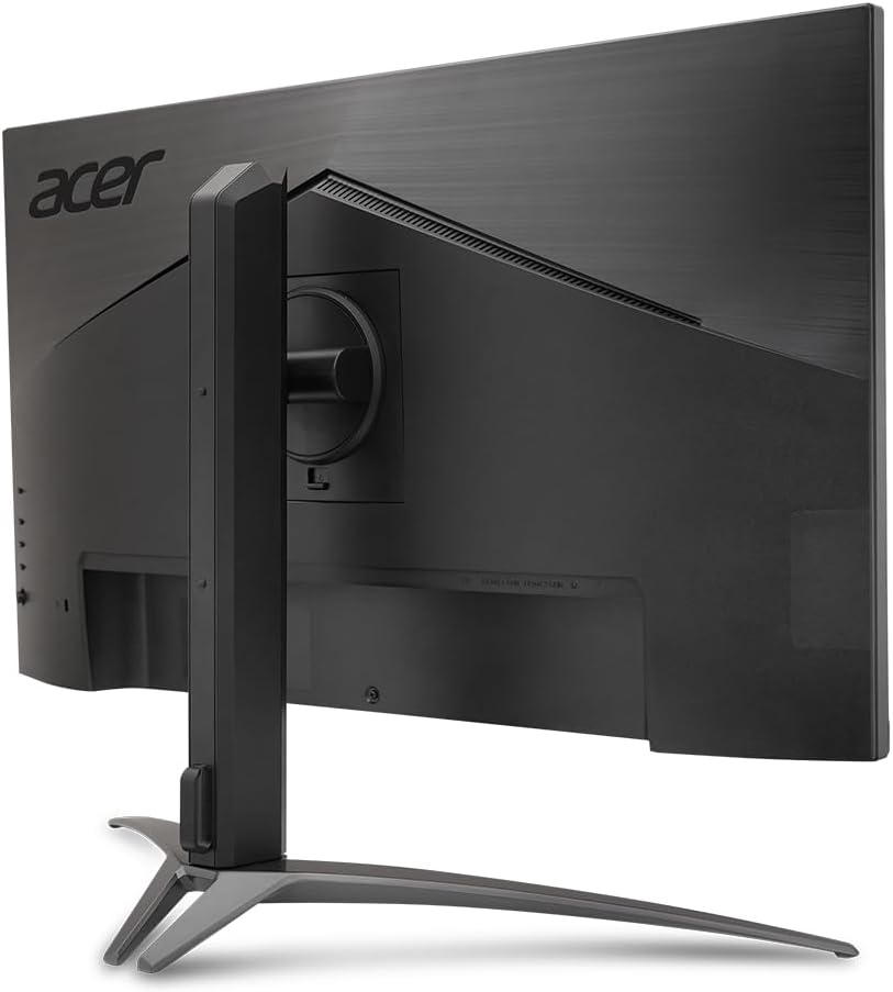 acer Predator XB273K 27' 4k Gaming Monitor | AMD FreeSync Premium | ZeroFrame Design | 160Hz Refresh | Up to 0.5ms Response | Height, Tilt, Swivel, Pivot Adjust | HDR 400 | 1 x DP 1.4 & 2 x HDMI 2.1