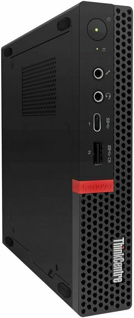 Lenovo ThinkCentre M920q Tiny Desktop,Intel 8-core i7-9700T Up to 4.3 GHz,32GB RAM,New 1TB NVME SSD,HDMI,DisplayPort,WiFi,Bluetooth,Wireless Keyboard Mouse,Windows 11 (Renewed)