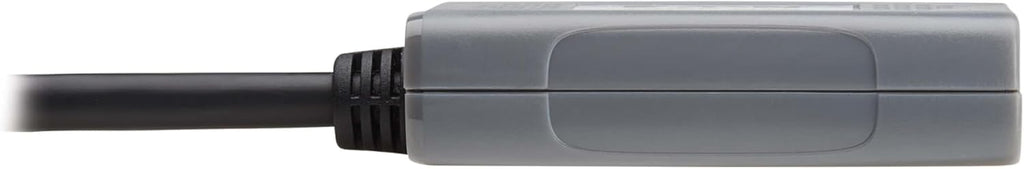Tripp Lite Series 2-Port DisplayPort to HDMI Splitter + Extender Over Ethernet Cat6, Up to 8K@60Hz Video, 1 in 2 Out, DP 1.4, MST Hub, TAA Compliant, Plug-and-Play, 1-Year Warranty (B156E-002-H8K-K)