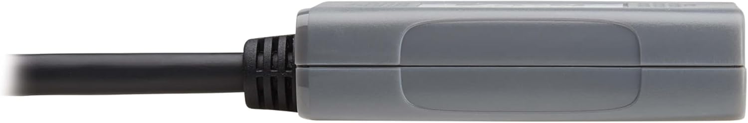 Tripp Lite Series 2-Port DisplayPort to HDMI Splitter + Extender Over Ethernet Cat6, Up to 8K@60Hz Video, 1 in 2 Out, DP 1.4, MST Hub, TAA Compliant, Plug-and-Play, 1-Year Warranty (B156E-002-H8K-K)