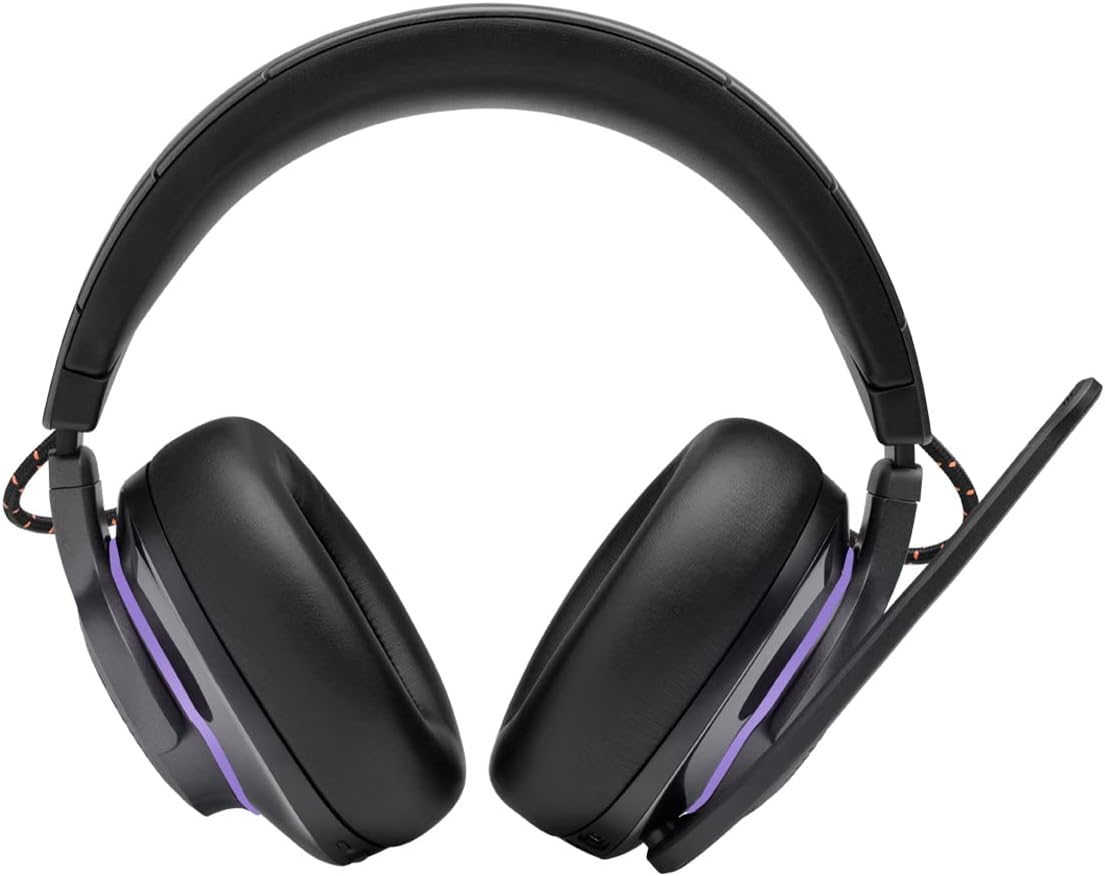 JBL Quantum 810 Wireless - Wireless over-ear performance gaming headset with Active Noise Cancelling and Bluetooth, 43 hours of battery life, Hi-Res 50mm drivers (Black)
