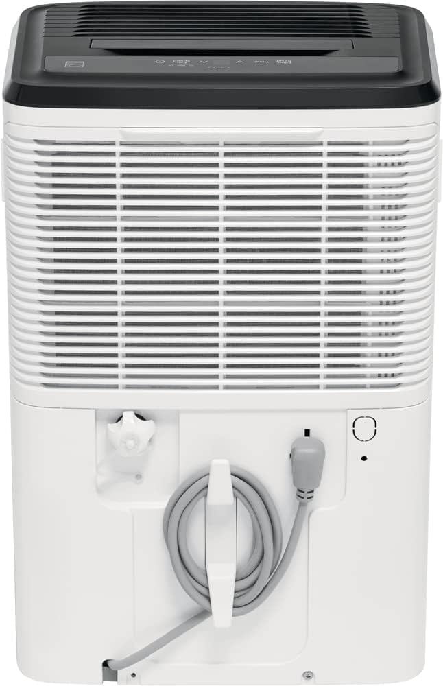 Frigidaire 50 Pint Dehumidifier. 4,500 Square Foot Coverage. Ideal for Large Rooms and Basements. 1.7 Gallon Bucket Capacity