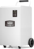 ALORAIR Commercial Dehumidifier 275 Pints with Drain Hose SLGR Tech High Efficient Industrial Dehu for Water Damage Restore, Basements, Warehouse, Home Use, Garage, 5 Years Limited Warranty