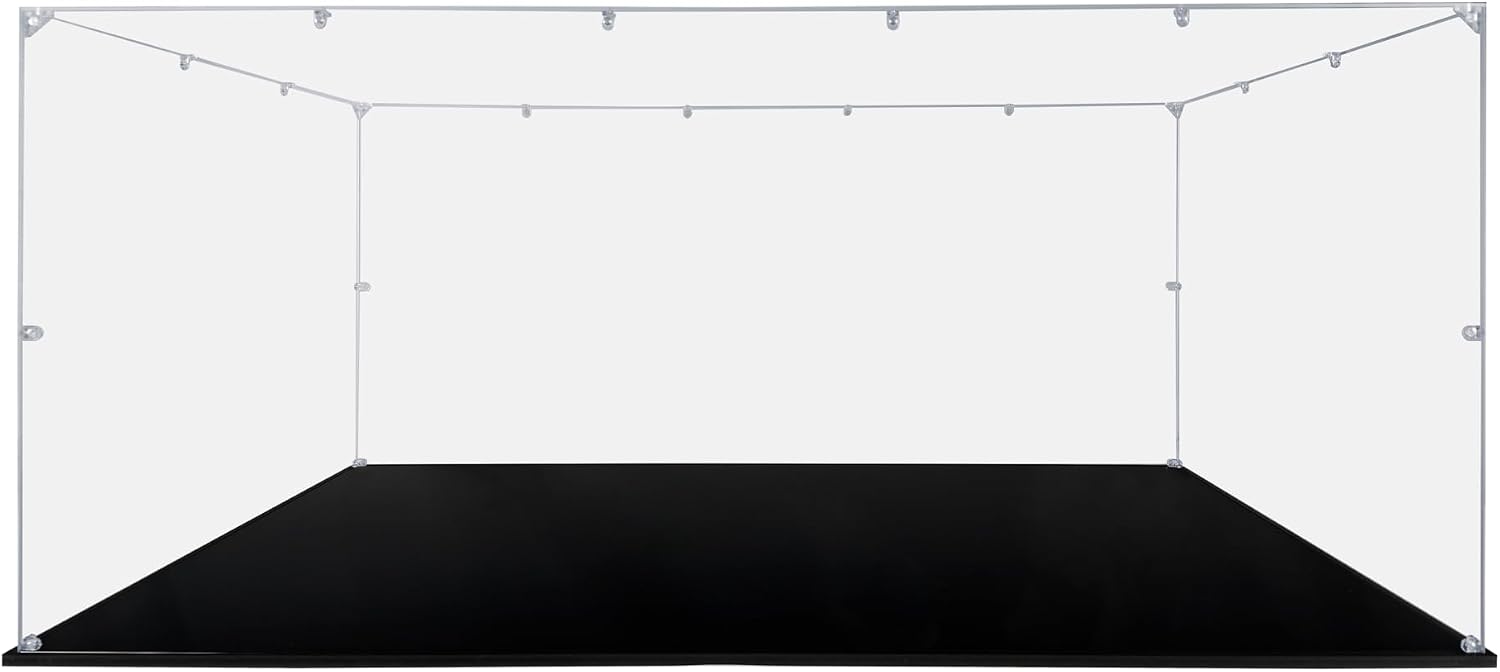 Acrylic Display Case Compatible for Lego Imperial Star Destroyer #75252, Dustproof Display Case (Case Only) (Lego Sets are NOT Included)