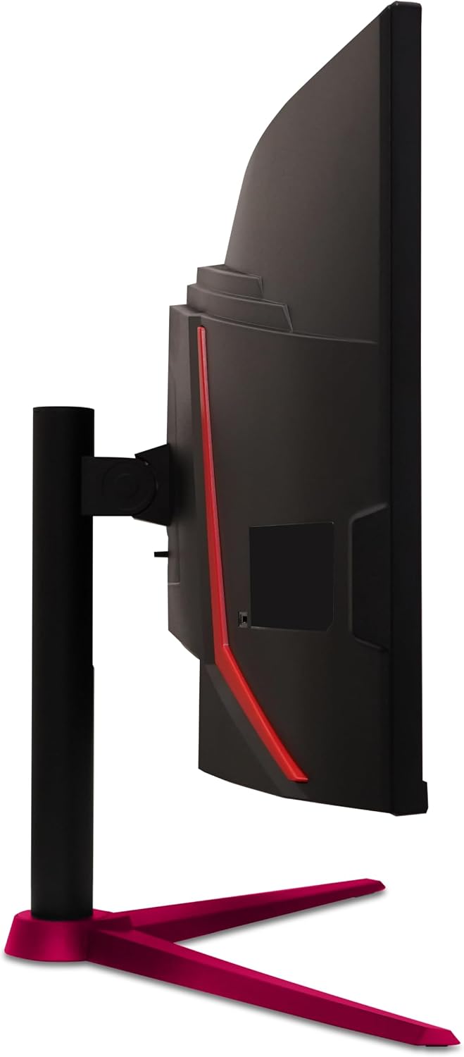 acer Nitro 34 Inch UWQHD 3440 x 1440 1500R Curved PC Gaming Monitor | AMD FreeSync Premium | Up to 180Hz Refresh | 1ms (VRB) | 400nit | DisplayHDR 400 | One DP 1.4 & Two HDMI 2.0 | XZ342CU Vbmiiphx