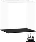 Display Case for Lego 10365 Captain Jack Sparrow's Pirate Ship, 27.55x11.81x27.55inches (70x30x70cm), Protect Your Collectibles from Dust with a Clear Showcase