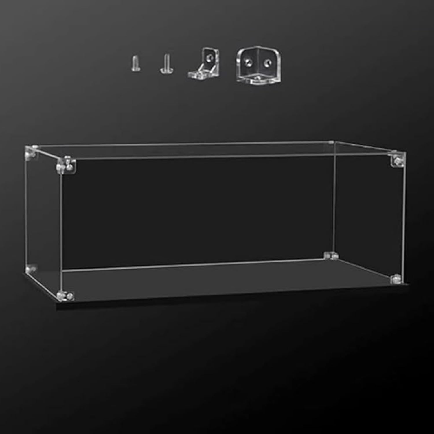 Transparent Acrylic Display Case for Lego 75419 Death Star Trooper, Clear Box, Storage Box, Dustproof Box (Model not Included) (3mm)