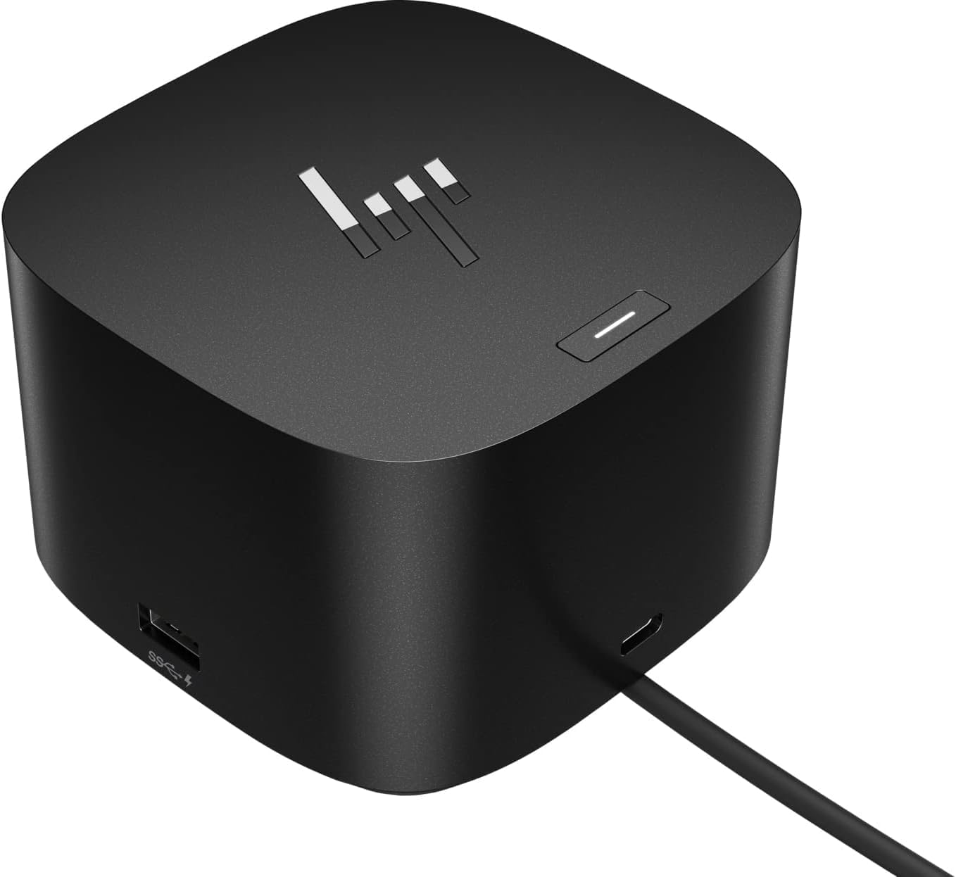 HP Thunderbolt Dock 280W G4 with Combo Cable, Thunderbolt 4, 5 USB, HDMI, 2 Display Port, RJ-45, with a Single Cable Connection to Any Brand Laptop (4J0G4AA#ABA) Bundle with Docztorm Hub