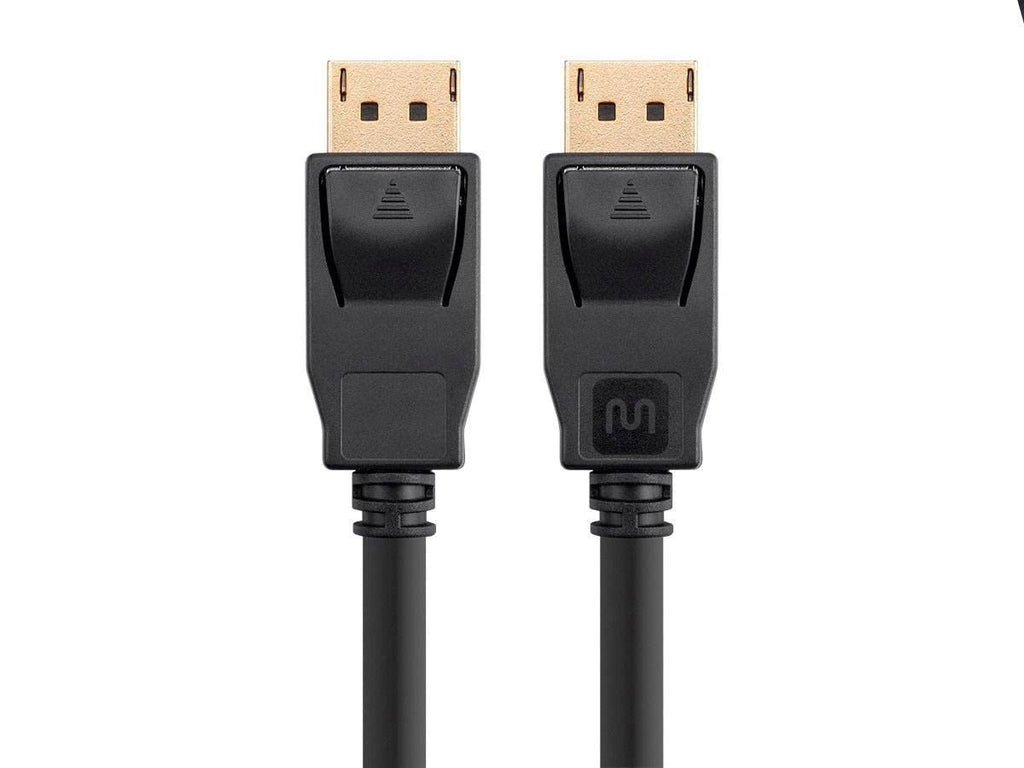 Monoprice DisplayPort 1.2a Cable - 10-Pack, Up to 4K (3840x2160p) 3D Video, High Bit Rate 2 (HBR2) 21.6 Gbps, 10 Feet, Black - Select Series