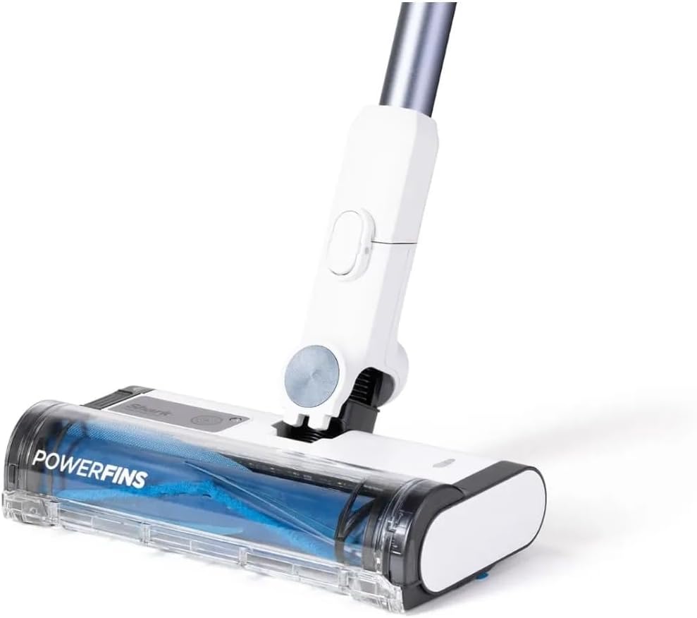 Shark Detect Clean & Empty Auto-Empty System - Lightweight Cordless Vacuum Cleaner with HEPA Filter, Portable Handheld Attachment, Crevice Tool, Ideal Stick Vacuum for Pet Hair, White, IW3511