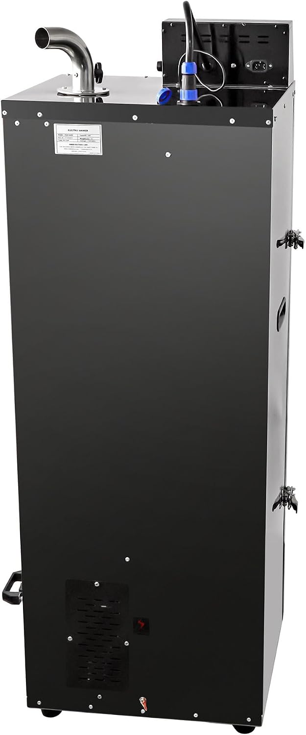 HAKKA Commercial Smoker, Electric Smoke Oven 8 Racks BBQ Grill Vertical Outdoor Smoker 2000W for Cooking Pastrami, Sausage, Bacon, Smoked Chicken, Smoked Pork (DSH-S45E)