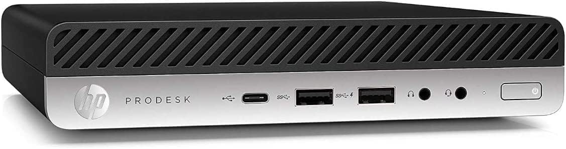 HP ProDesk 600 G4 Mini PC | Intel Core i5-8500T | 16GB RAM | 512GB NVMe | Built in Wi-Fi BT | Windows 11 Pro | Mini Desktop Computer (Renewed)