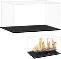 Display Case for Lego 10335 The Endurance, 33.46x11.81x19.68inches (85x30x50cm), Protect Your Collectibles from Dust with a Clear Showcase