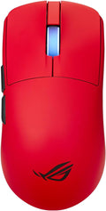 ASUS ROG Harpe II Ace Wireless Esports Gaming Mouse – Pro-Tested, Right-Handed, 48g Lightweight, Tri-Mode Connectivity, 42K DPI, 8K Polling, 101Hr Battery, Web-Based Tool, PC/Mac Support – Lava Red