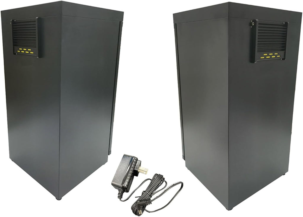 INTBUYING Camera Dry Cabinet 100L 5 Layers Camera Storage Dehumidifier with Lock Electronic Equipment Lens Intelligent Temperature Humidity LED Screen Noiseless