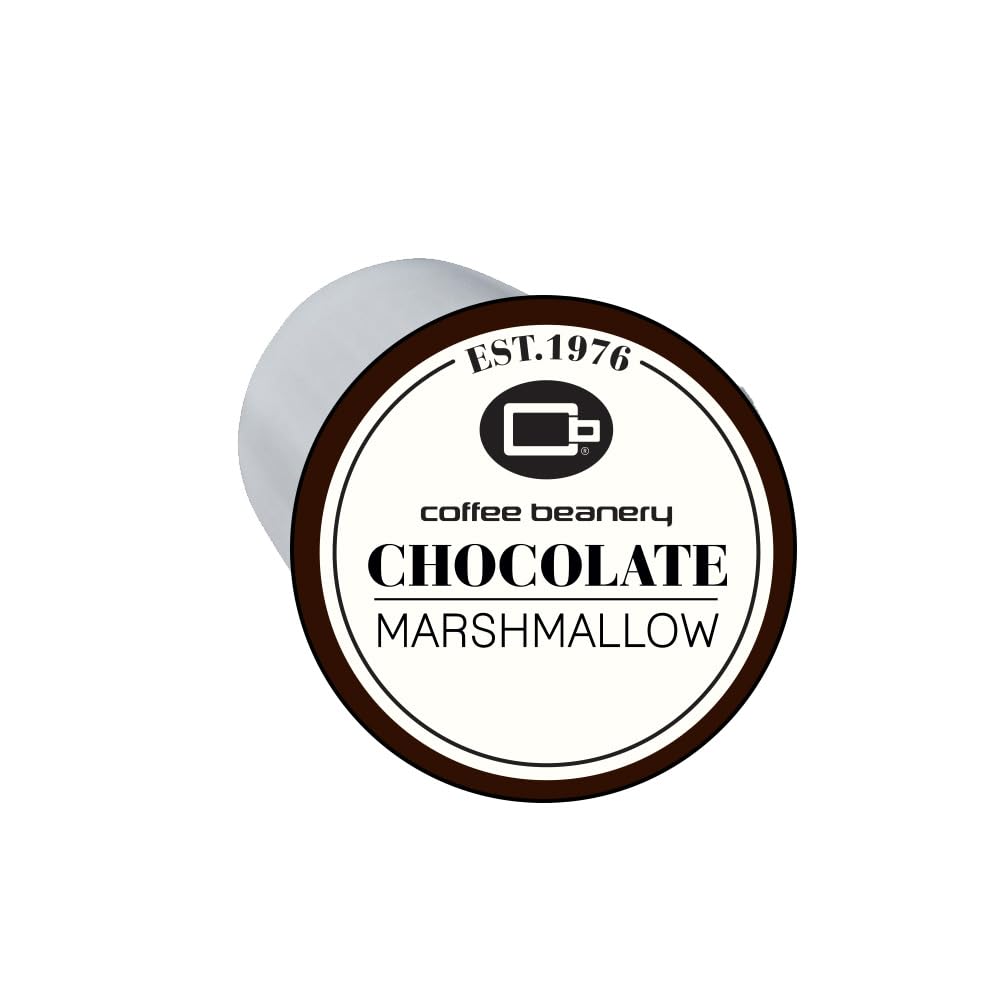 Chocolate Marshmallow Coffee Pods by Coffee Beanery | 96ct Bulk Flavored Coffee Pods Medium Roast Coffee Pods| 100% Specialty Arabica Coffee| Gourmet Coffee Pods