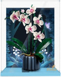 Acrylic Display Case for Lego Orchid 10311 Building Set, Dustproof Display Box Compatible with Lego 10311 - Model Not Included (Style B)
