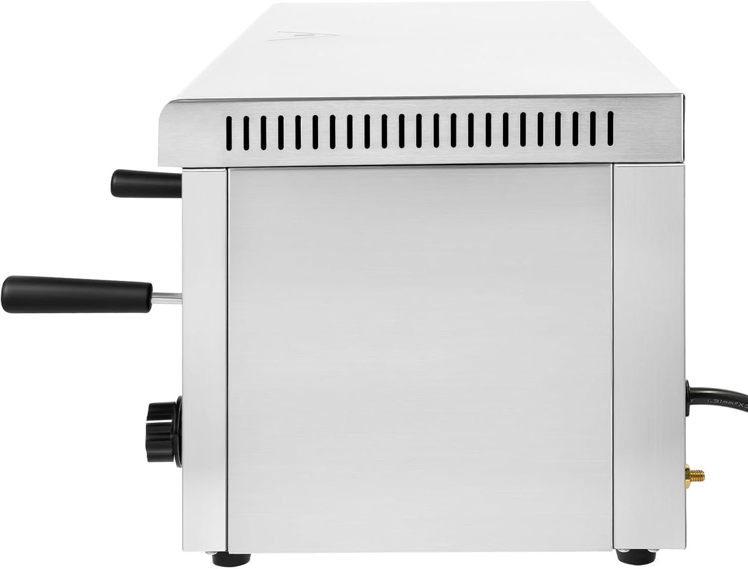 Commercial Cheese Melter Salamander Broiler, 1500W Electric Cheesemelter Heater Heating Grill, 120-570°F Rapid Heating Countertop Raclette Cheese Melting Oven