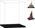 Display Case for Lego 43222 Disney Castle or 42174 Emirates Team New Zealand AC75 Yacht, 24.4x14.17x31.88inches (62x36x81cm), Protect Your Collectibles from Dust with a Clear Showcase