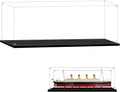 Display Case for Lego 10294 Titanic, 55.11x7.87x19.68inch (140x20x50cm), Protect Your Collectibles from Dust with a Clear Showcase
